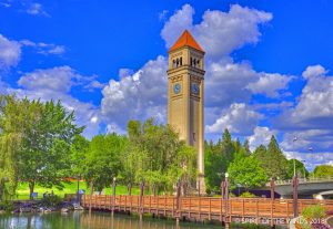 Spokane Riverfront Park Clock tower