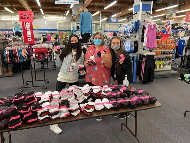 Windermere Socks and Shoes event at Big 5
