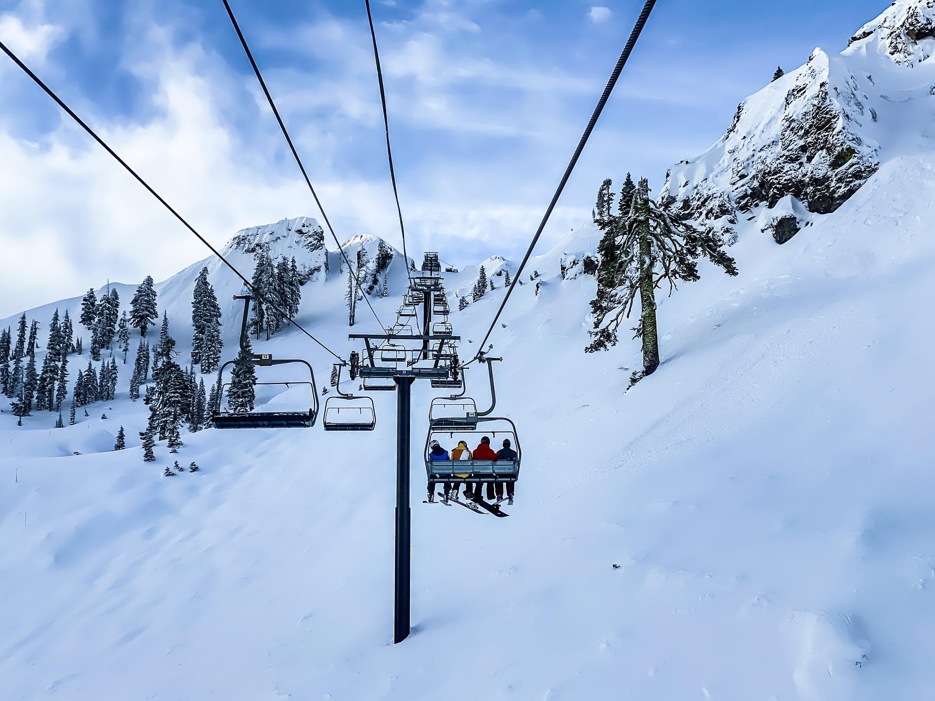 chari lift image showcasing Ski & snowboard season